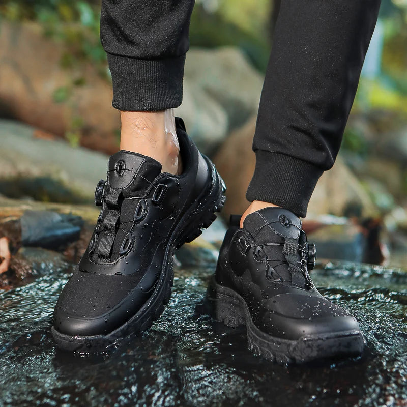 Waterproof Hiking Shoes Men Outdoor Trailing Trekking Shoes Ultra-light Sneakers Tactical Boots Non-slip Wading Boots Size 40-47 - footmaxldn