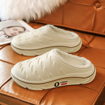 Men’s Plush-Lined Winter Slippers | Footmaxldn