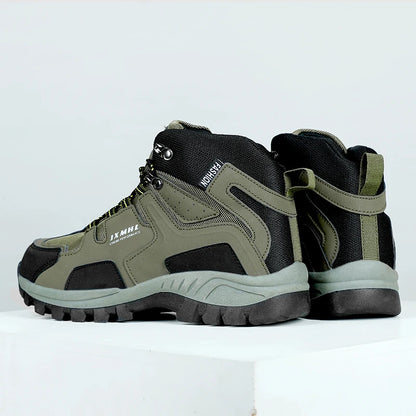 Footmax Men's & Women's Hiking Shoes Size 37-47 - Waterproof Tactical Trekking Boots