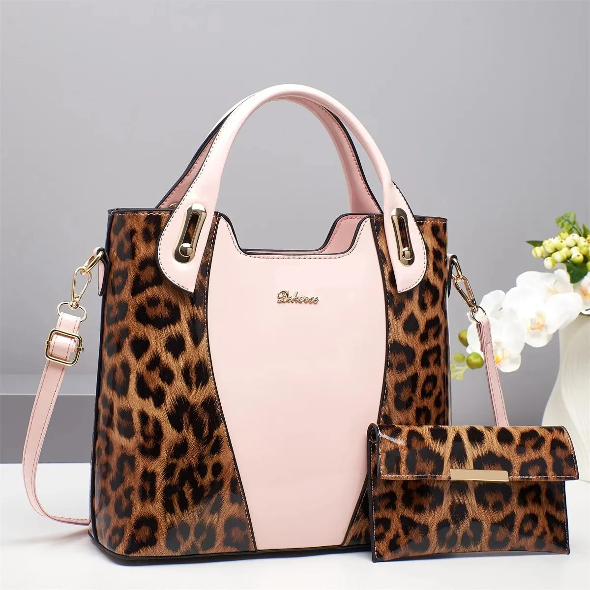 Trendy Large Capacity Women's Crossbody Bag Fashionable Handbag Bucket Shape Polyester Lining Medium Hardness PU Material - footmaxldn