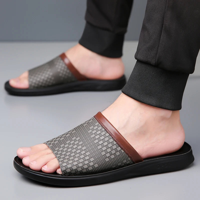 Men's Slide Sandals – Lightweight Summer Footwear by Footmaxldn