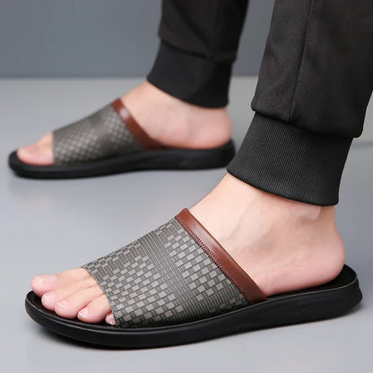 Men's Slide Sandals – Lightweight Summer Footwear by Footmaxldn