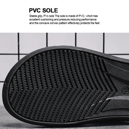 FootMax Men's Summer Beach Flip Flops - Breathable Casual Sandals Size 39-44 - footmaxldn