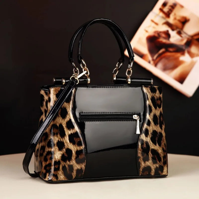Fashion Leopard Design Shoulder Bags for Women High Quality Crossbody Bag Ladies Casual Tote Bag women and Purse Messenger Sac - footmaxldn