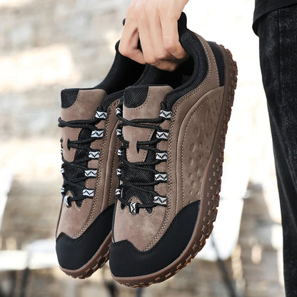 Autumn New Wide Toe Men Waterproof Sneakers Outdoor Non-slip Rubber Walking Shoes For Men Sport Hiking Footwear Plus Size 37-48 - footmaxldn