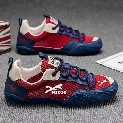 Footmaxldn Men's Breathable Mesh Running Sneakers