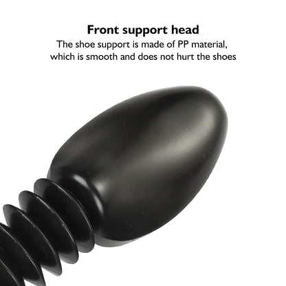 Footmax Adjustable Shoe Stretcher - 2-Pack Plastic Shoe Trees for Flats, Pumps & Boots