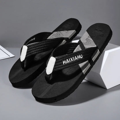 New Sandals Shoes Men Summer Men Flip Flops High Quality Beach Sandals Anti-slip Zapatos Hombre Casual Shoes Man Slippers - footmaxldn