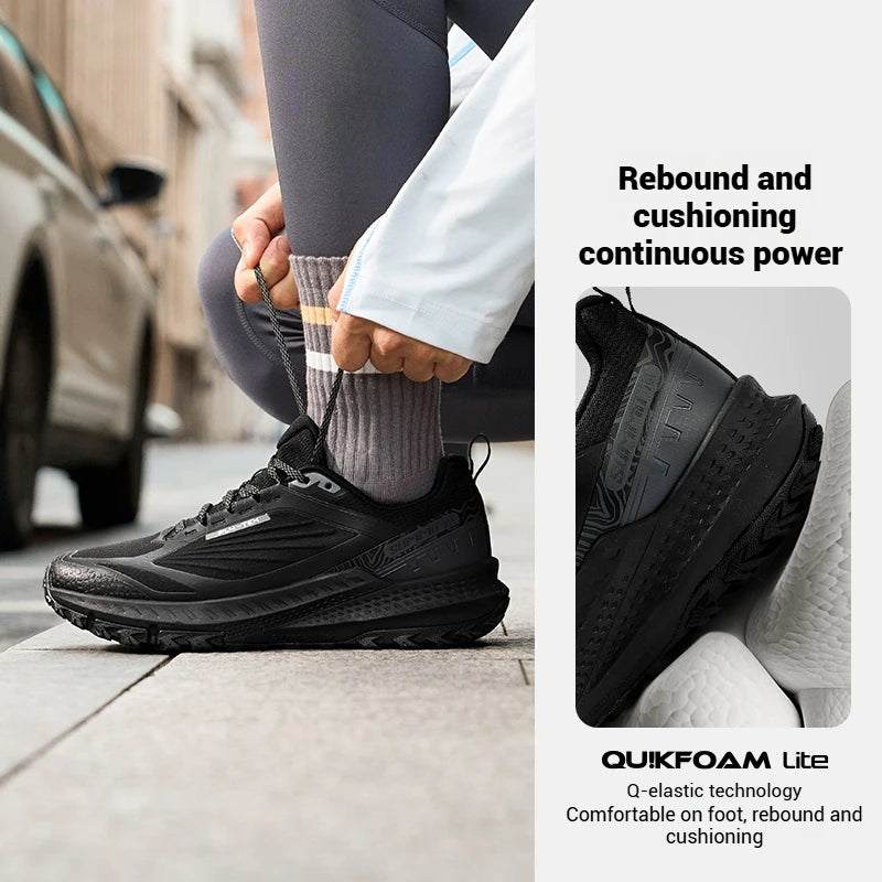 361 Degrees Men's Shoes Water-repellent Windproof Comfortable Non-slip Outdoor Jogging Versatile Rebound Male Sneakers 672542203 - footmaxldn