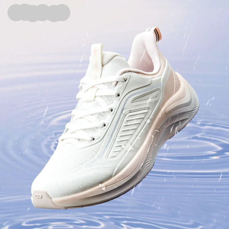 QIAODAN Rain Wing 4.0 Waterproof Running Shoes - Women's Lightweight Sports Sneakers