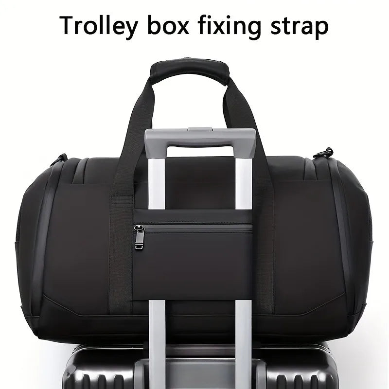 Large Capacity Travel Duffel Bag - Durable Oxford Cloth, Spacious & Stylish Overnight Sports Gym Bag with Multiple Compartments - footmaxldn