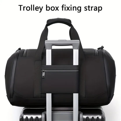 Large Capacity Travel Duffel Bag - Durable Oxford Cloth, Spacious & Stylish Overnight Sports Gym Bag with Multiple Compartments - footmaxldn