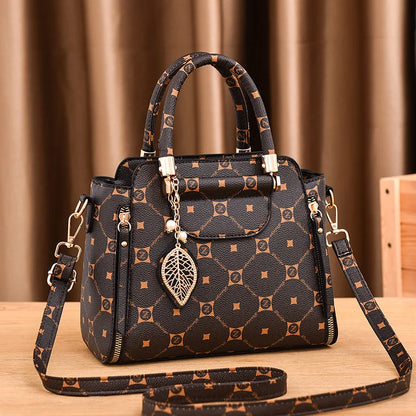 Fashion Brand Designer Women'S Handbag 2024 New Large Capacity Shoulder Bag Classic Retro Diagonal Cross Bag Commuting Tote Bag - footmaxldn