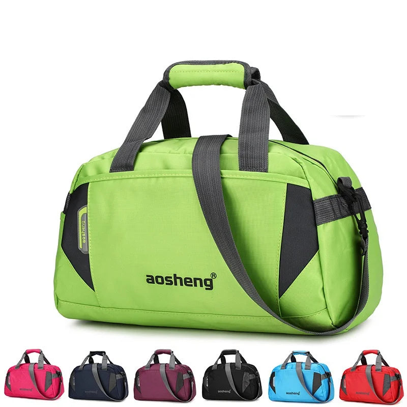 Footmax Ultralight Nylon Gym Bag - Travel Sports Duffel for Men & Women - footmaxldn