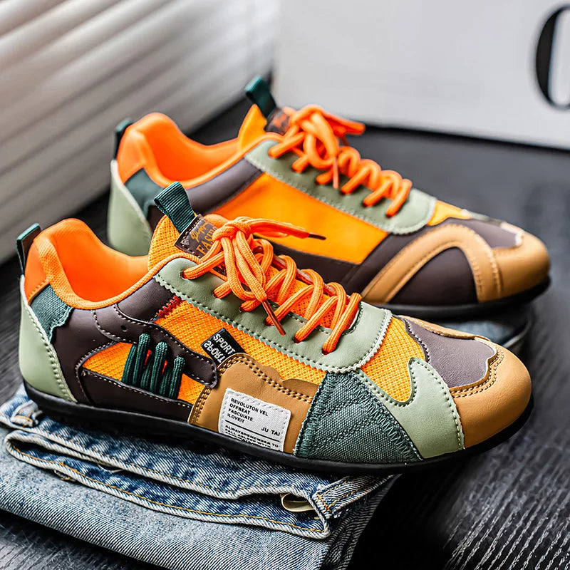 Footmaxldn Men's Casual Hiking Trainers - Outdoor Sports Street Sneakers - footmaxldn