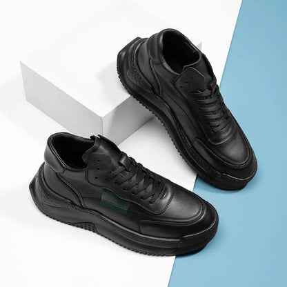 Men's Genuine Leather Lace-Up Shoes | Footmaxldn - footmaxldn