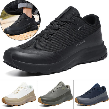 Footmax Men's Waterproof Hiking Shoes - Anti-Skid Outdoor Travel Sneakers