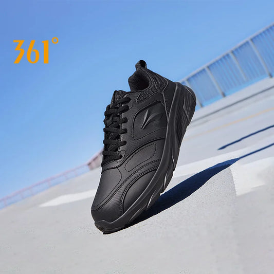 Footmax 361 Degrees Men's Waterproof Running Shoes - Lightweight Cushioned Sneakers