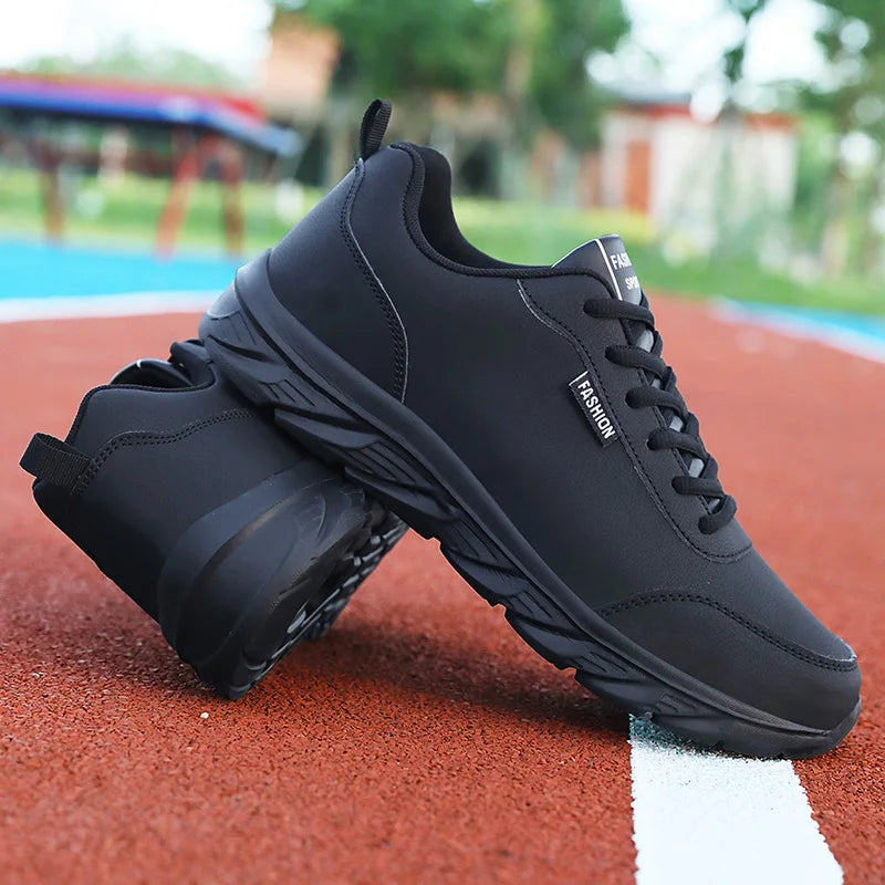Waterproof Men Sneakers Thick Soled Casual Shoes Men Cushion Sports Shoes Outdoor Running and Walking Shoe Plus Size 39-46 - footmaxldn