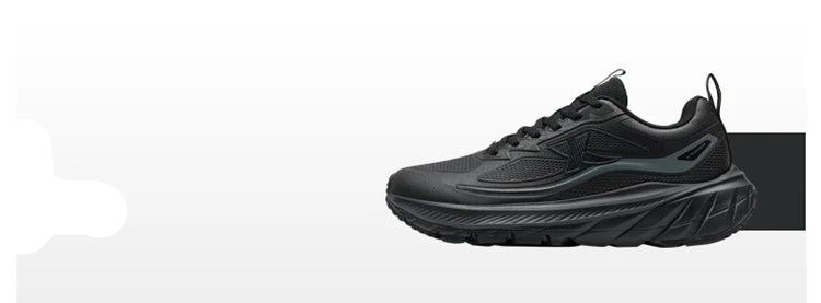 Footmax Men's Waterproof Running Shoes - Lightweight Shock Absorption Sneakers