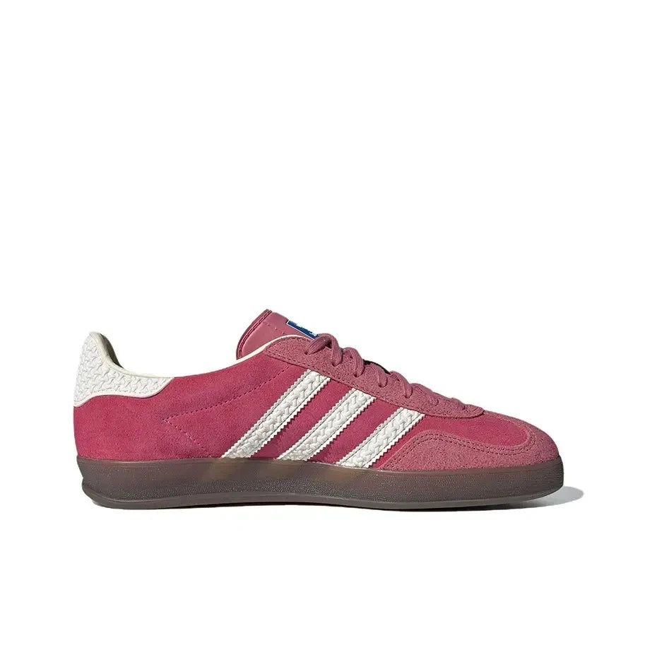 Adidas Originals GAZELLE INDOOR Men and Women Skateboarding Shoes Low Cut Outdoor Fabric Synthetic Leather - footmaxldn