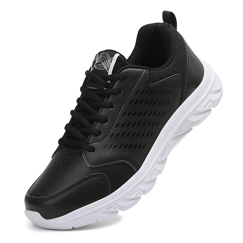 Waterproof Men Sneakers Thick Soled Casual Shoes Men Cushion Sports Shoes Outdoor Running and Walking Shoe Plus Size 39-46 - footmaxldn