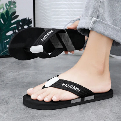 New Sandals Shoes Men Summer Men Flip Flops High Quality Beach Sandals Anti-slip Zapatos Hombre Casual Shoes Man Slippers - footmaxldn
