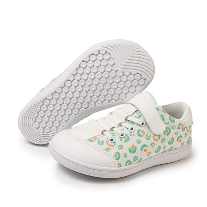 Footmaxldn Kids Barefoot Canvas Sneaker | Wide Toe Box, Zero-Drop, Non-Slip
