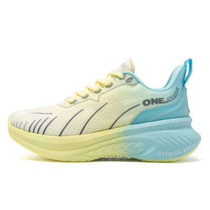 Footmaxldn Unisex Air Cushion Road Running Trainers | Breathable Mesh Jogging Shoes