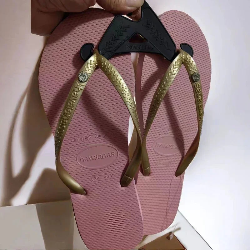 Footmax Women's Summer Flip Flops - Outdoor Beach Slippers 2025 - footmaxldn