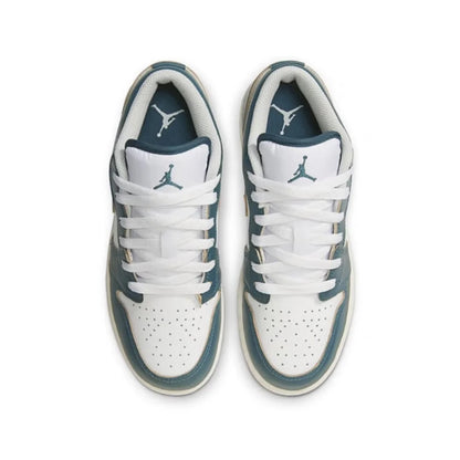 Nike Air Jordan 1 Low Se Aj1 Comfortable and Versatile Low-Top Non-Slip Wear-Resistant Beige Pink Retro Sneakers Fq8041-300 - footmaxldn