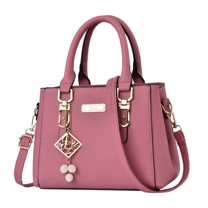 Footmaxldn Women's Structured Top Handle Shoulder Bag
