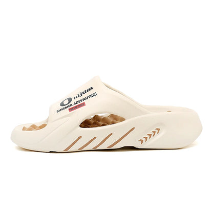 Mens Slippers Indoor Outdoor Casual - FOOTMAX
