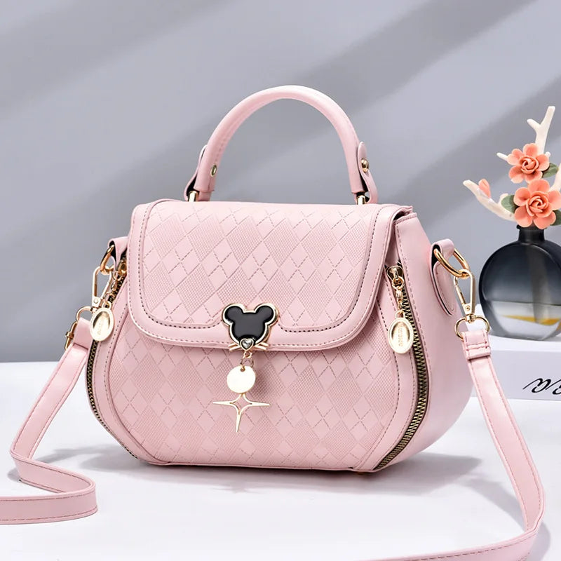 Women tote handbag bag  for women shoulder bag  sac a main femme luxury designer Genuine leather women's bag Bow Bucket bag - footmaxldn