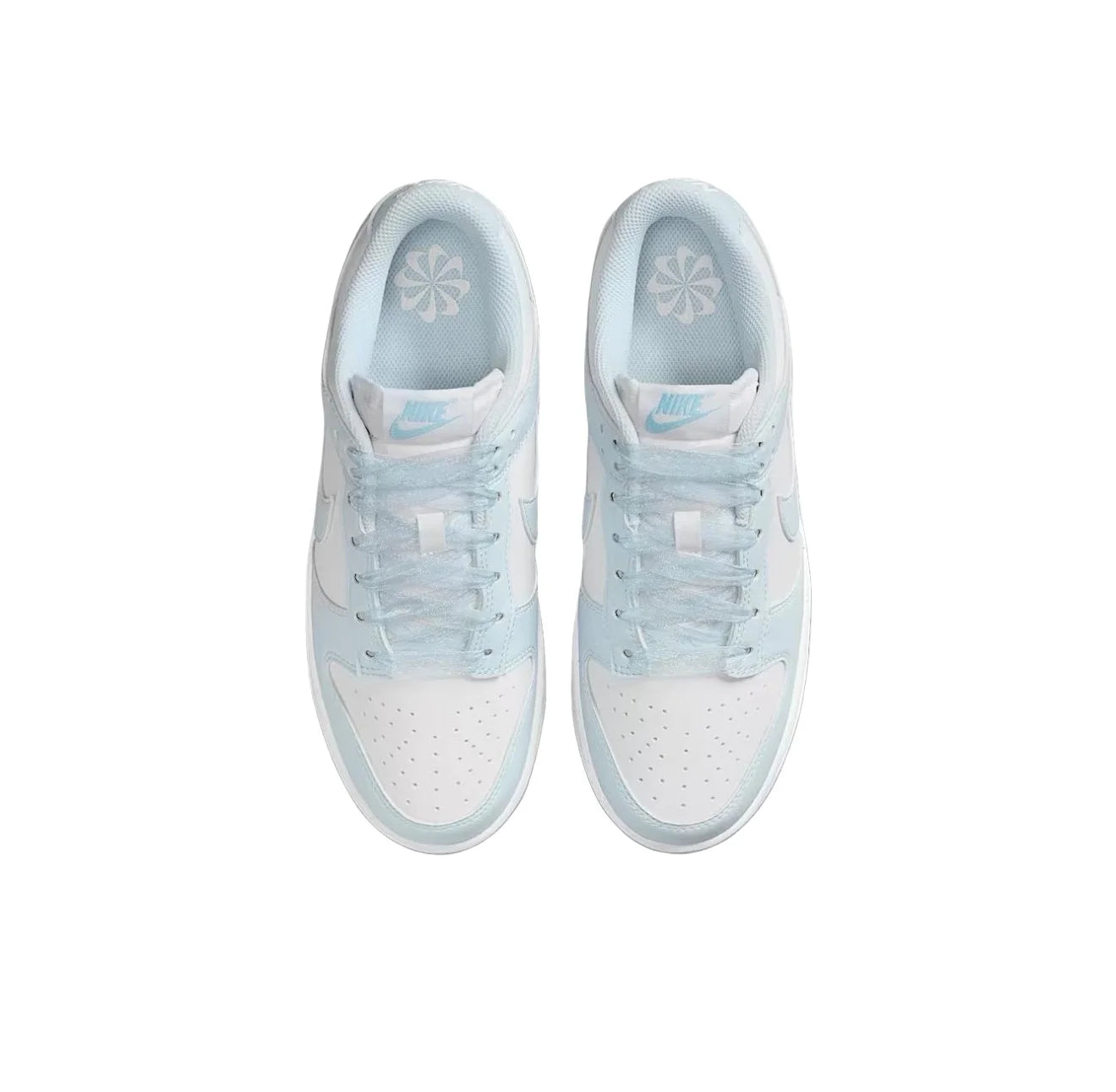 Nike Dunk Classic Retro Low-Top Women's Trainers - Light Blue | Breathable Sports Shoes - footmaxldn