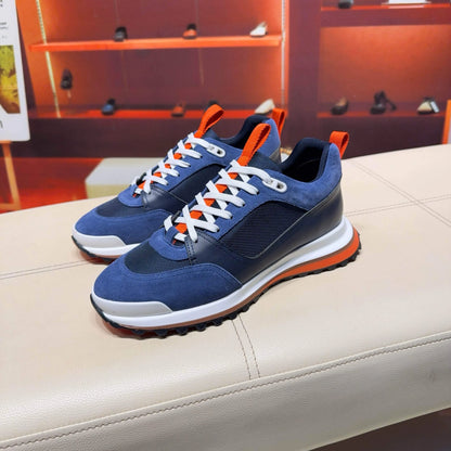 Fashionable Casual Men's Shoes Trendy Dad Sneakers Sporty Flat Heel Rubber Sole Winter Summer Spring Autumn Wear Resistant - footmaxldn