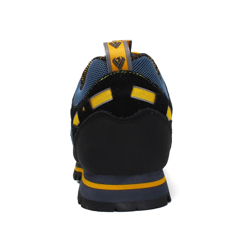 Fashion Waterproof Hiking Shoes Men's Climbing Shoes Anti-collision Fashion Outdoor Casual Lace-up Sneakers - footmaxldn