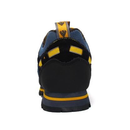 Fashion Waterproof Hiking Shoes Men's Climbing Shoes Anti-collision Fashion Outdoor Casual Lace-up Sneakers - footmaxldn