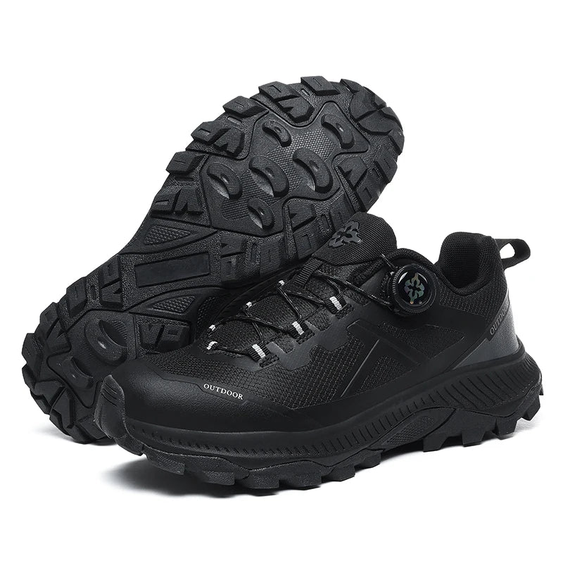 Footmax Waterproof Hiking Boots for Men - Breathable Trekking Shoes