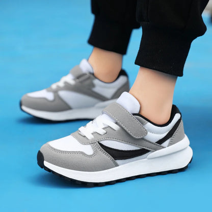 Kids' Breathable High-Top Trainers | Footmaxldn
