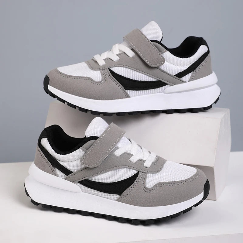 Kids' Breathable High-Top Trainers | Footmaxldn