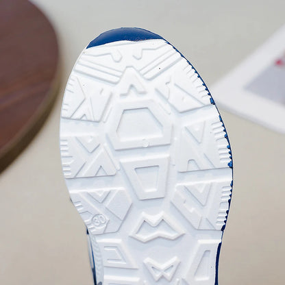 Teenager Kid's Sneakers For Autumn PU Leather Waterproof Children's Sport Shoes Trend Fashion Outdoor Running Shoes For Boys