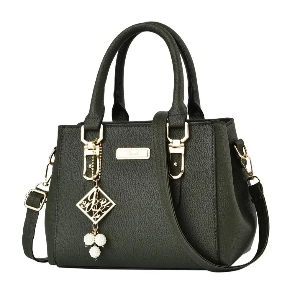 Footmaxldn Women's Structured Top Handle Shoulder Bag