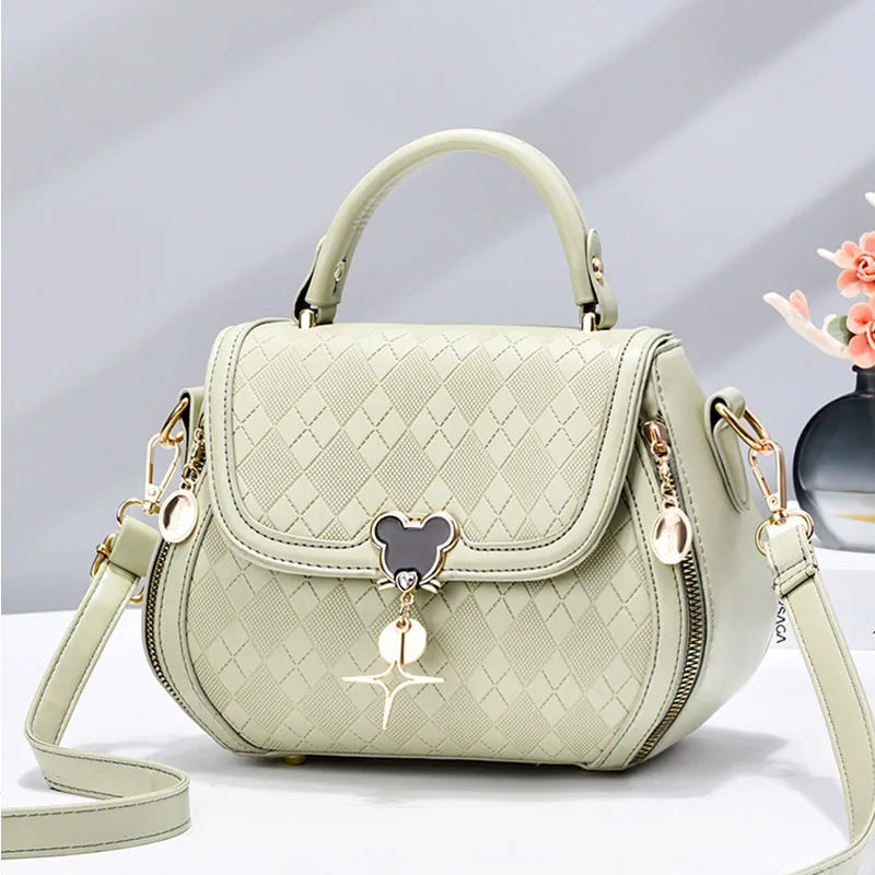 Women tote handbag bag  for women shoulder bag  sac a main femme luxury designer Genuine leather women's bag Bow Bucket bag - footmaxldn