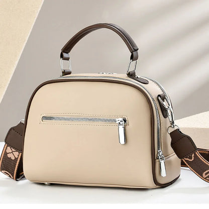 New Women bag Handbag for women 2025 sac a main Casual leather Printed monogram single shoulder straddle bag - footmaxldn