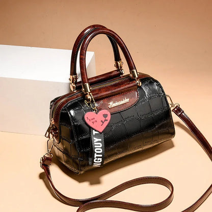 Luxury Design Handbags Shoulder Bags Top Quality PU Leather Women Handbag Classic Crocodile Tote Bag Female Messenger Bag Bolso - footmaxldn