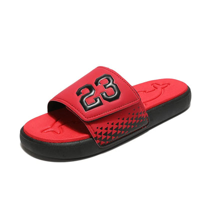 Men's Anti-Slip Slide Sandals | Breathable EVA Sole | Footmaxldn
