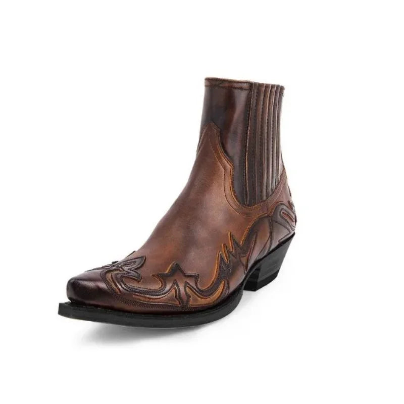 Men’s Pointed-Toe Chelsea Boots | Footmaxldn