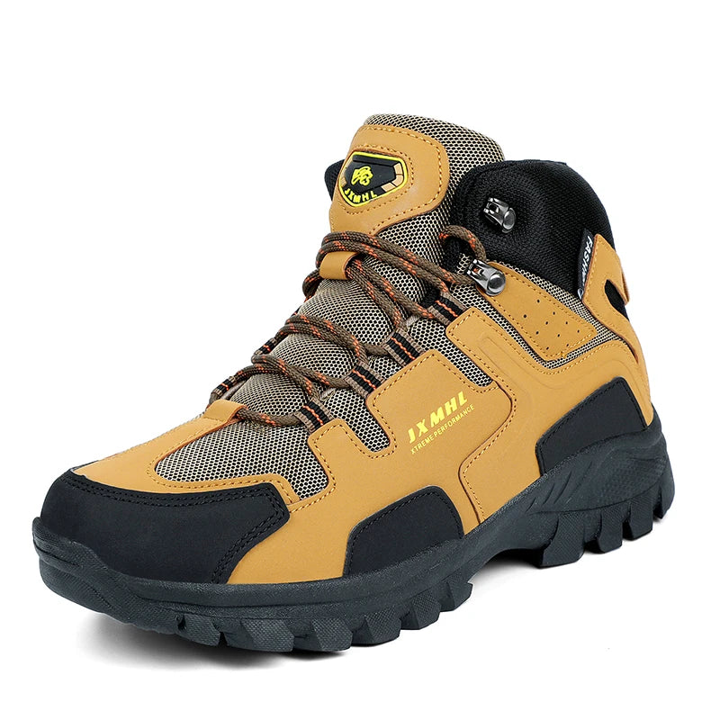 Footmax Men's & Women's Hiking Shoes Size 37-47 - Waterproof Tactical Trekking Boots