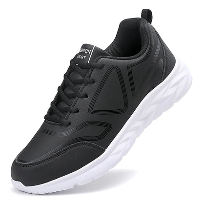 Waterproof Men Sneakers Thick Soled Casual Shoes Men Cushion Sports Shoes Outdoor Running and Walking Shoe Plus Size 39-46 - footmaxldn